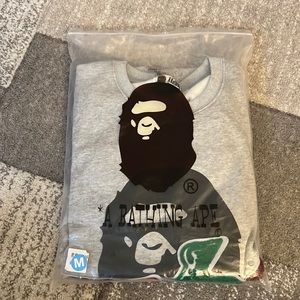 Bape Bathing Ape crew neck sweat shirt